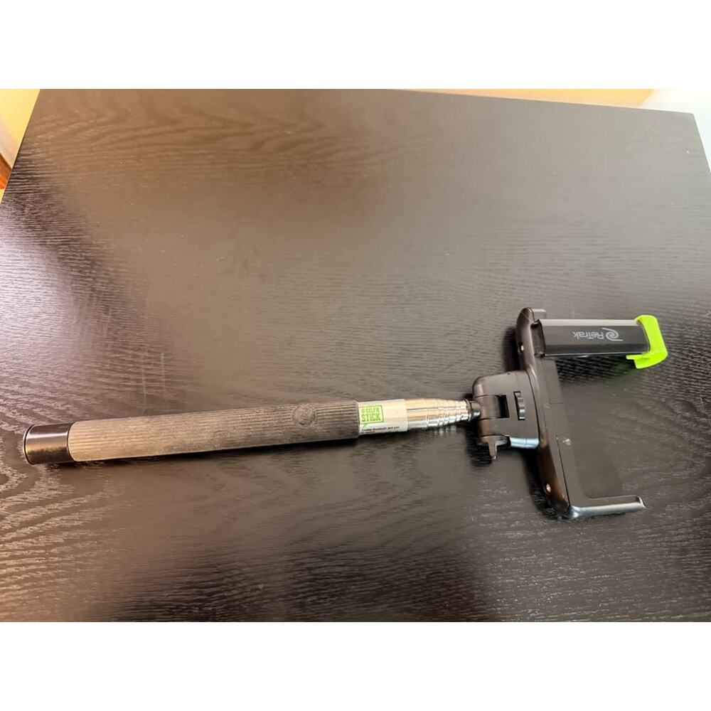 ReTrak Phone Selfie Stick Rechargeable Wireless - 1 Foot to 3.2 Feet